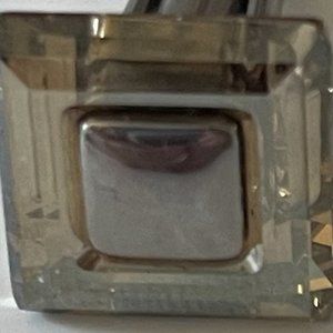 Men's Swarovski Crystal Frame Cufflinks